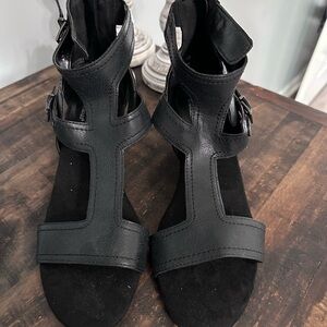 Women’s A2  by Aerosoles Black Sandals